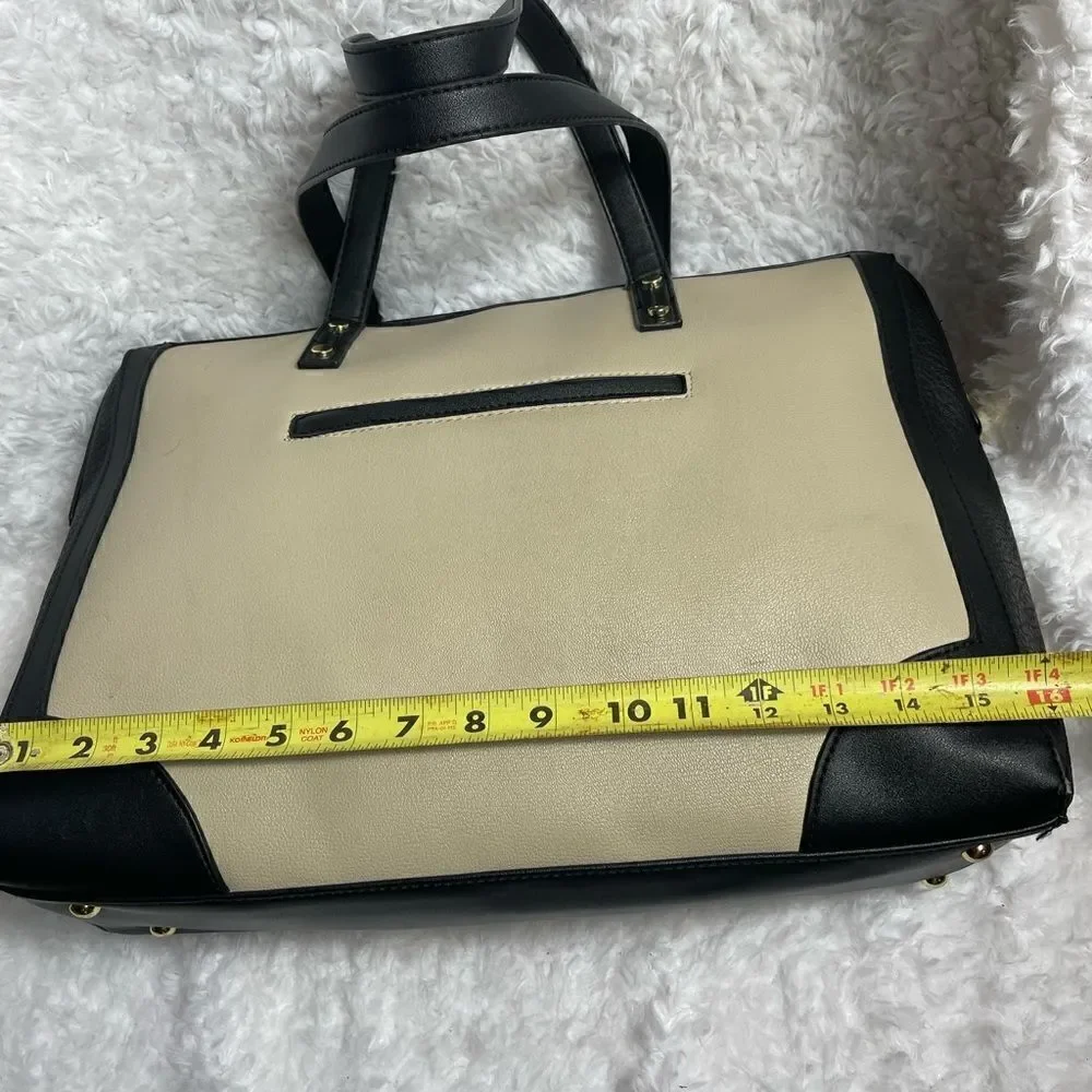 Tutilo New York black & White multi function large laptop bag